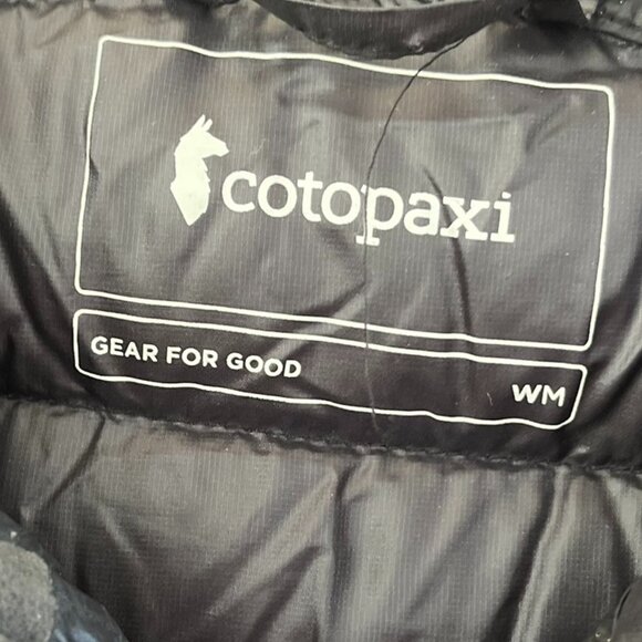Cotopaxi Woman's Black Fuego Hooded 800-Fill Down OUdoor Winter Jacket Sz Med - Picture 3 of 9